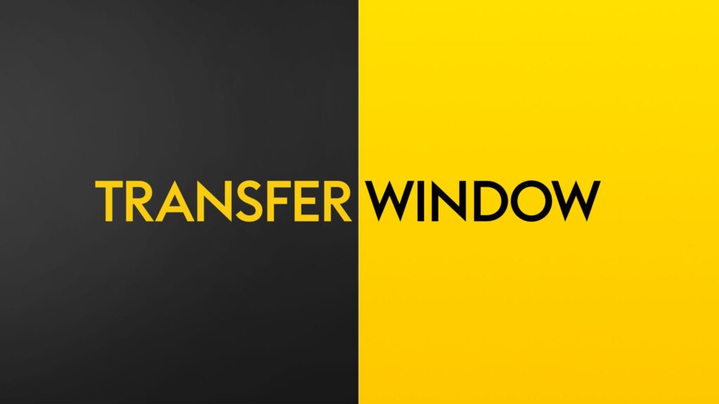 Soccer transfer window calendar showing summer and winter periods when football clubs can sign players